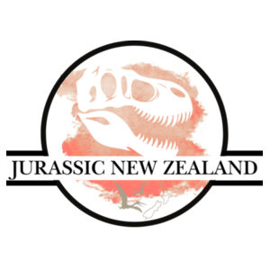 Jurassic New Zealand Tee - White Design